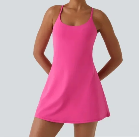 HALARA SoftlyZero Plush Backless Active Dress Size M - Picture 15 of 16